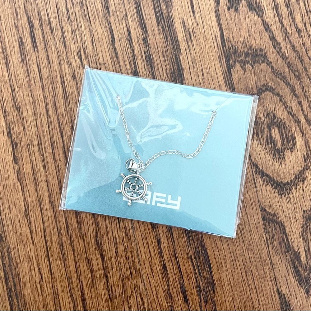 🔺SOLD🔻EFFY Sterling Silver Ship Wheel Necklace